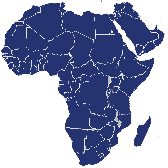 Africa & Middle East Map