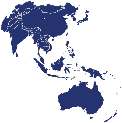 Asia & Pacific Map