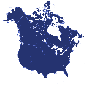 U.S.A/Canada Map