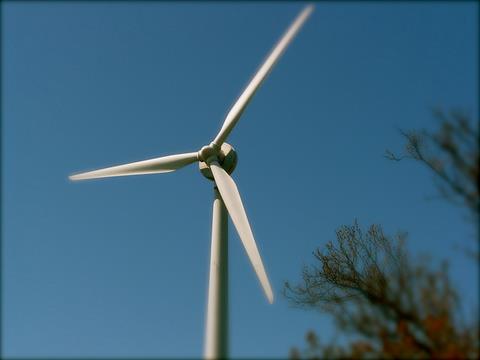 Wind turbine in Toronto
